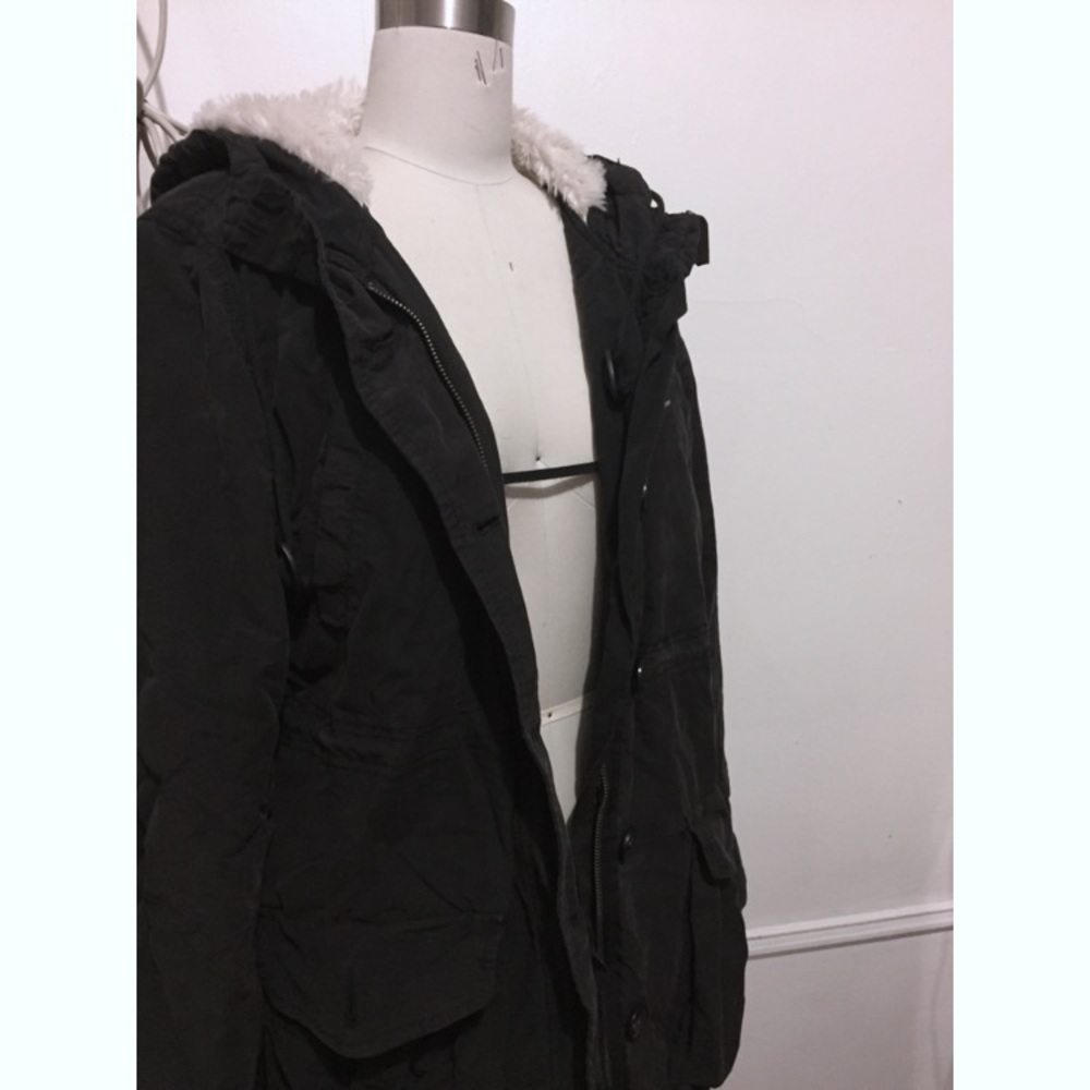 Black parka